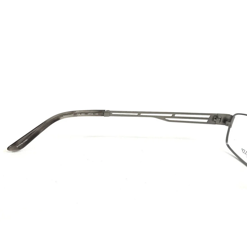 Chesterfield Eyeglasses Frames CH851 0FK5 Gray Rectangle Wire Rim 52-18-140